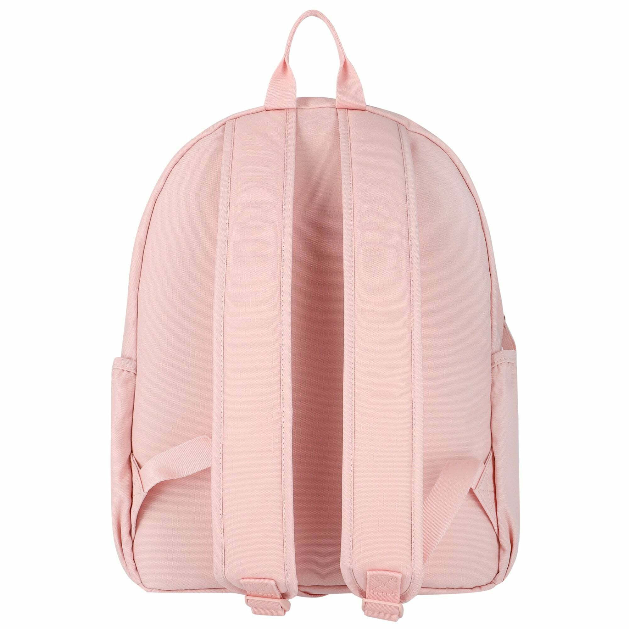 pink logo backpack
