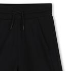 Boys White & Black Logo Shorts Set, 1, hi-res