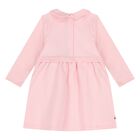Baby Girls Pink Logo Dress, 3, hi-res