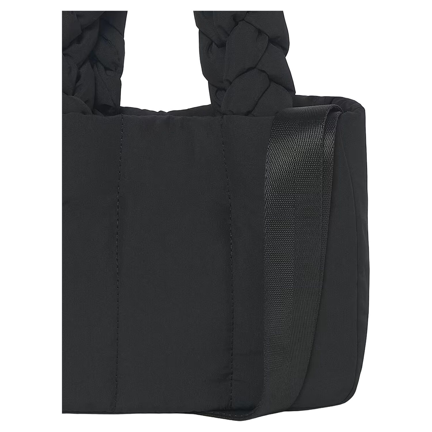 Girls Black Logo Handbag ( 18cm ), 1, hi-res