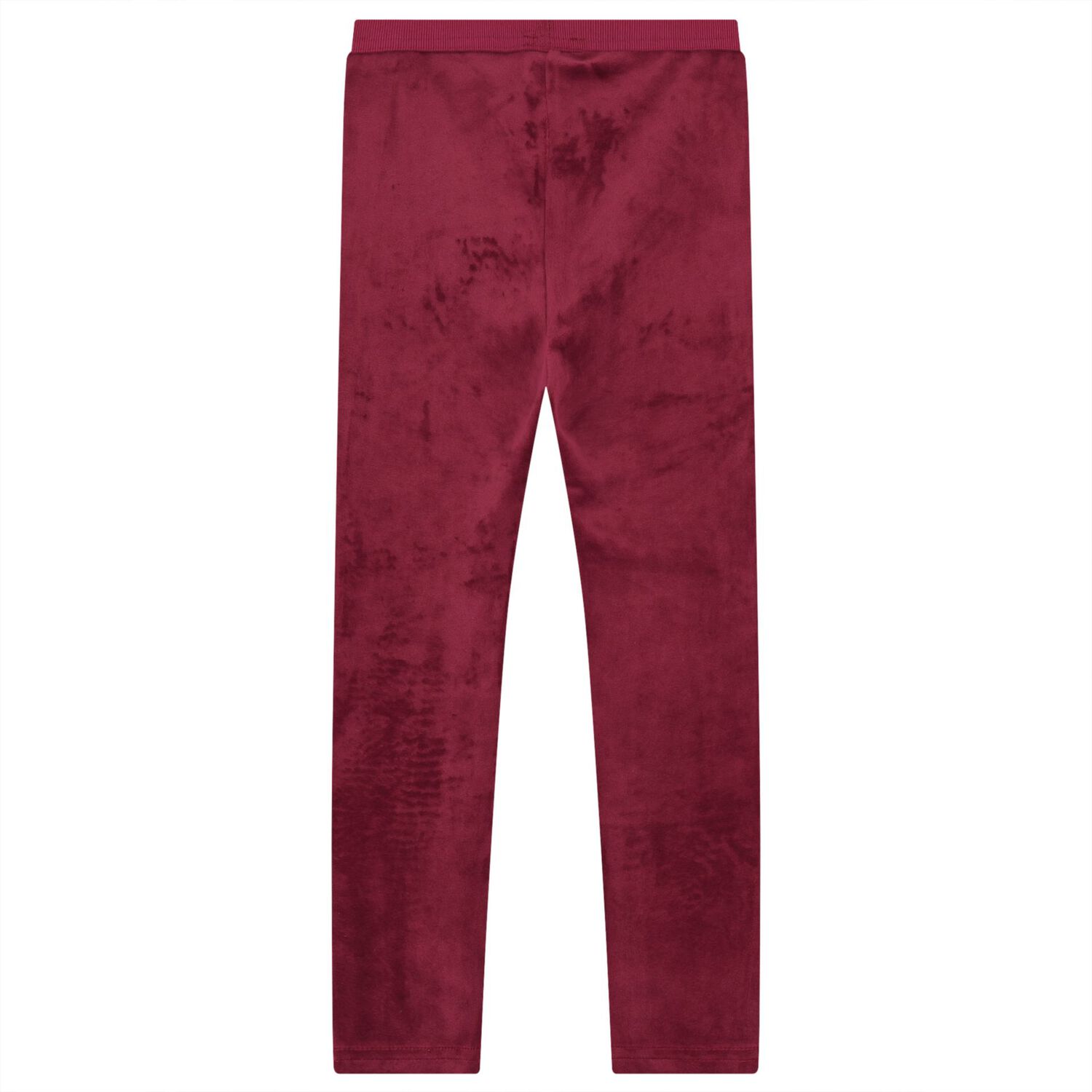 Girls Burgundy Velvet Leggings, 2, hi-res
