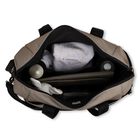 Beige Logo Canvas Baby Changing Bag, 1, hi-res