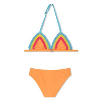 Girls Orange Bikini