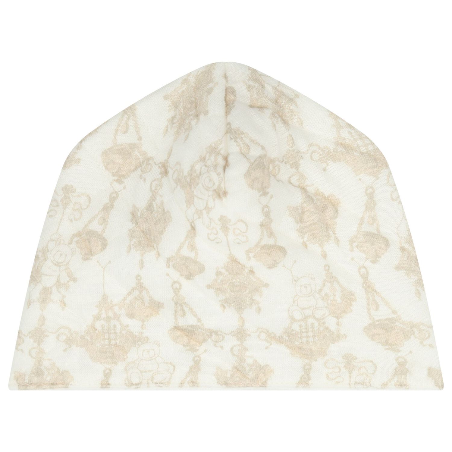 طقم هديه افرول و مريله وقبعه بالشعار باللون العاجى, 1, hi-res