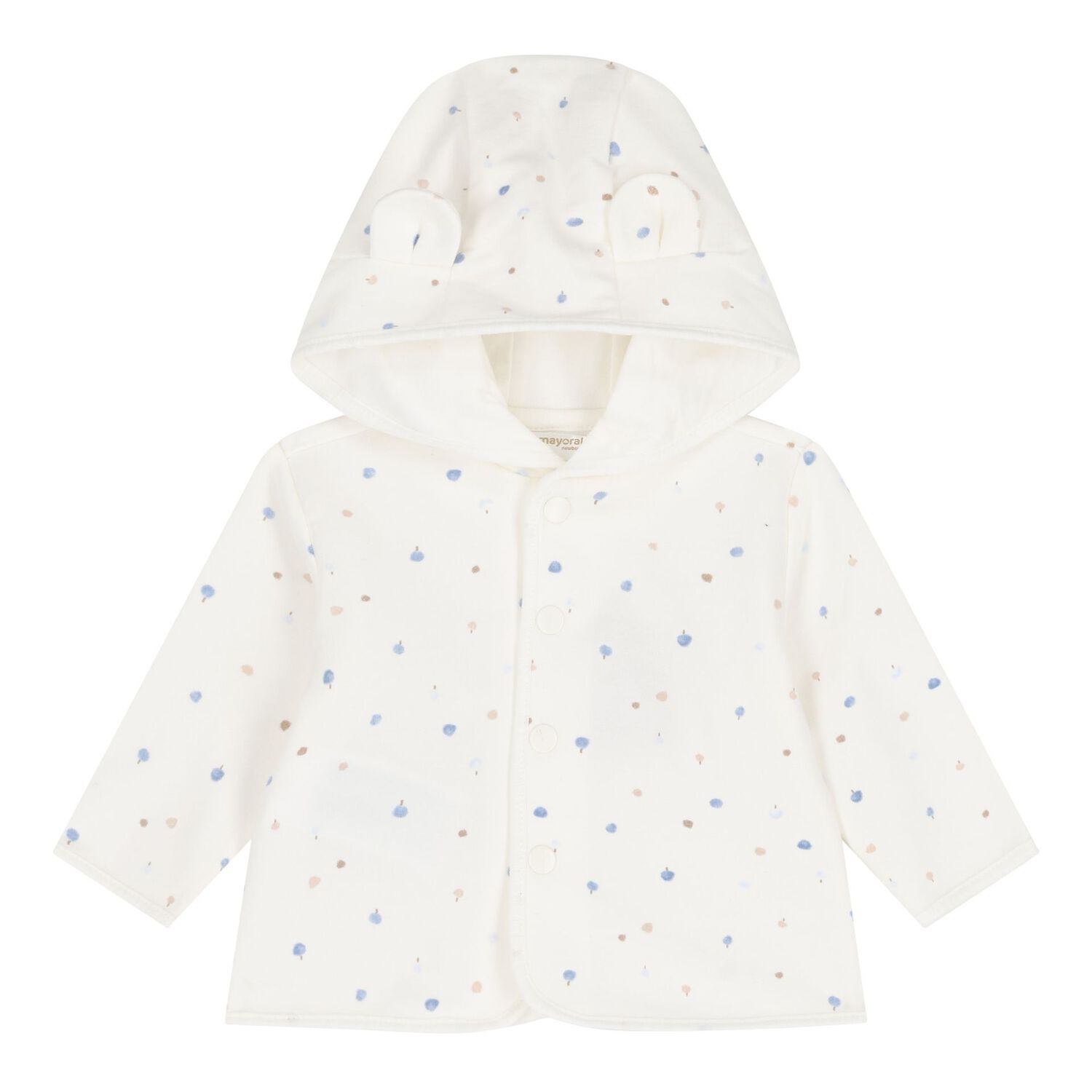 بدلة رياضية للأولاد الصغار باللون العاجي والأزرق  (3 قطع), 3, hi-res