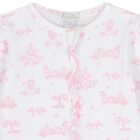 Baby Girls White & Pink Princess Adventure Babygrow, 1, hi-res
