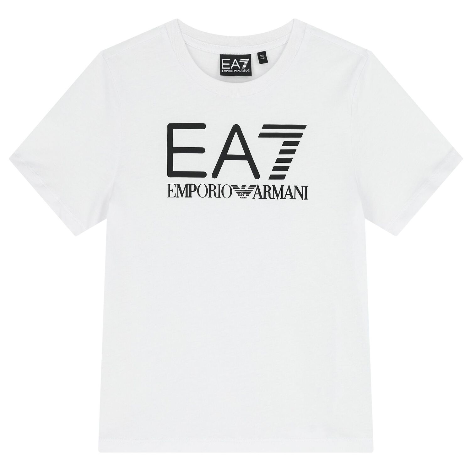 Boys White & Black Logo Shorts Set, 1, hi-res