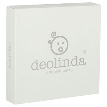 Baby Boys White & Blue Babygrow