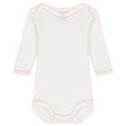 Baby Girls Pink & Ivory Floral Babygrow Gift Set, 1, hi-res
