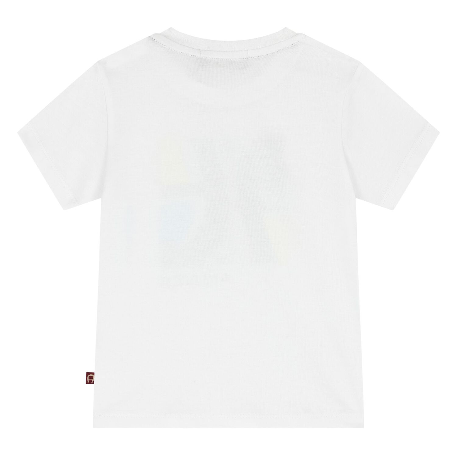 Younger Boys White Logo T-Shirt, 1, hi-res image number null