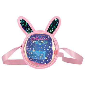 Girls Pink Logo Handbag