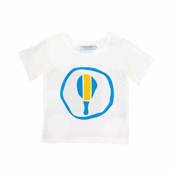 Boys White Bat T-Shirt