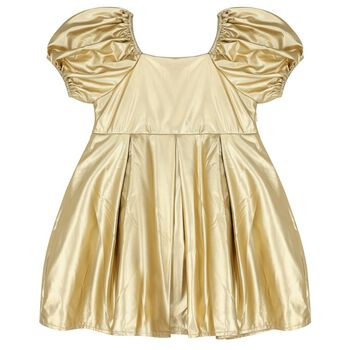 Girls Gold Dress