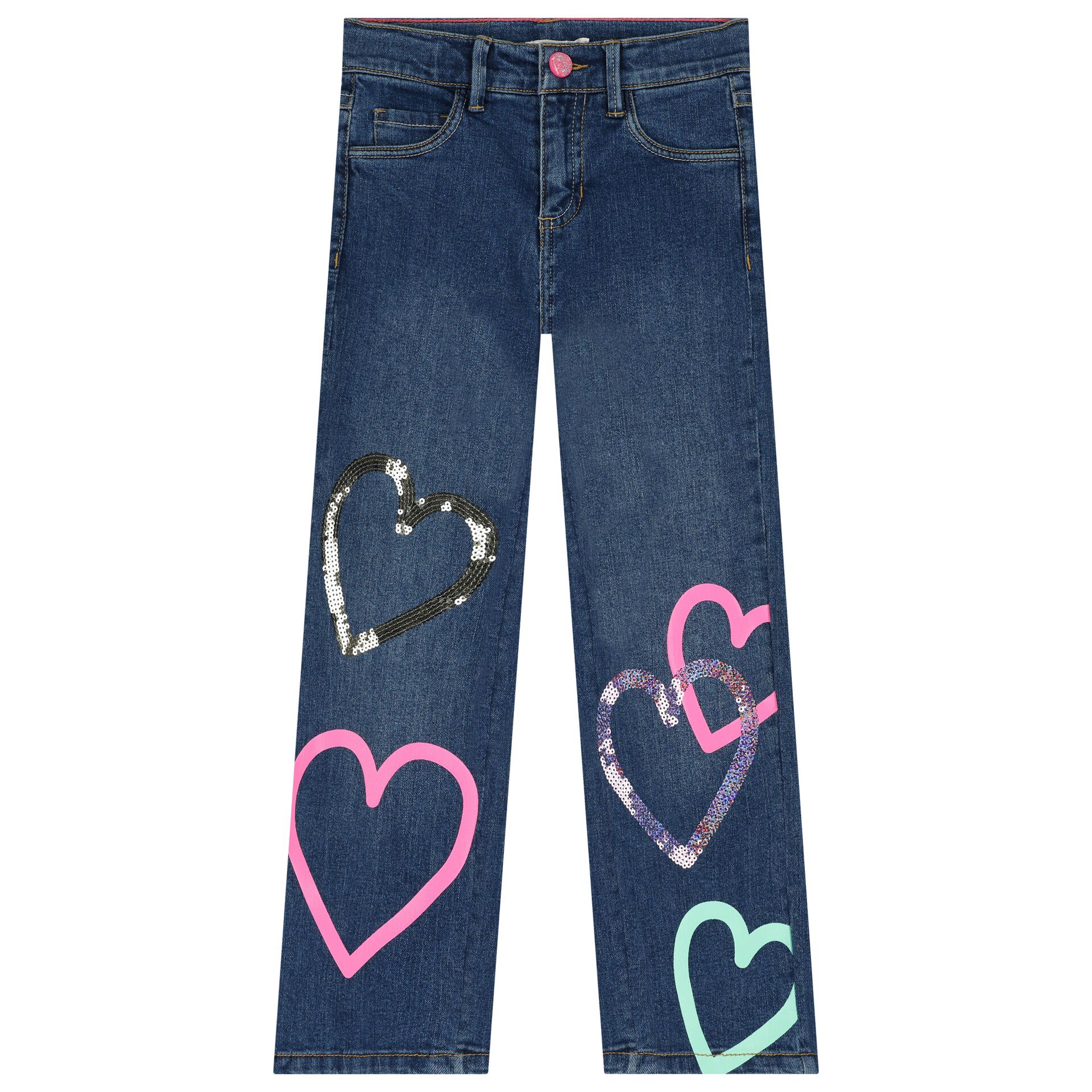 Junior denim jeans top