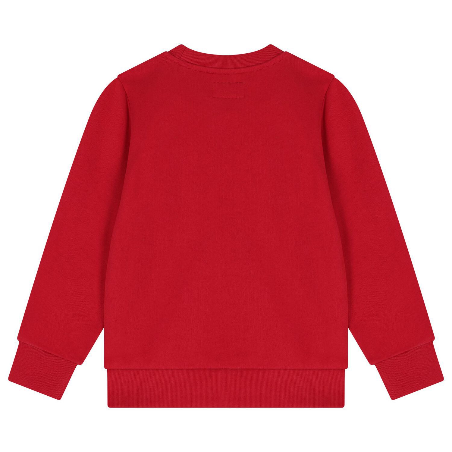 Boys Red Logo Sweatshirt, 1, hi-res