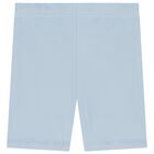 Blue Logo Softskin Cycling Shorts, 5, hi-res