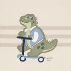 Younger Boys Ivory, Green & Beige Tracksuit ( 3-Piece ), 1, hi-res