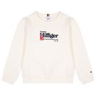 Boys Ivory Logo Sweatshirt, 2, hi-res