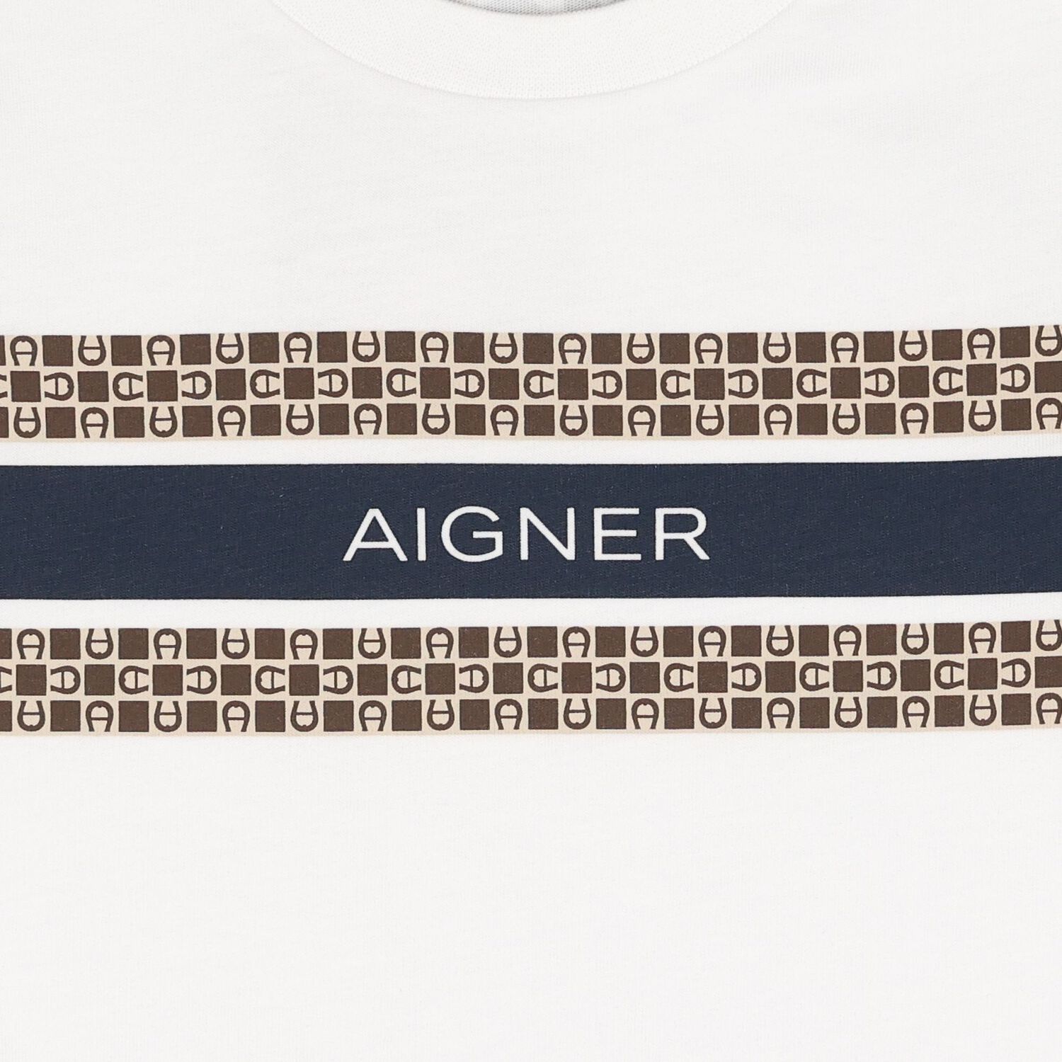 Younger Boys White Logo T-Shirt, 1, hi-res
