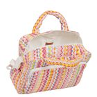 Baby Girls Multi-Coloured Zigzag Changing Bag, 2, hi-res