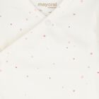 Baby Girls Ivory & Pink Balloon Bodysuits ( 2-Pack ), 2, hi-res