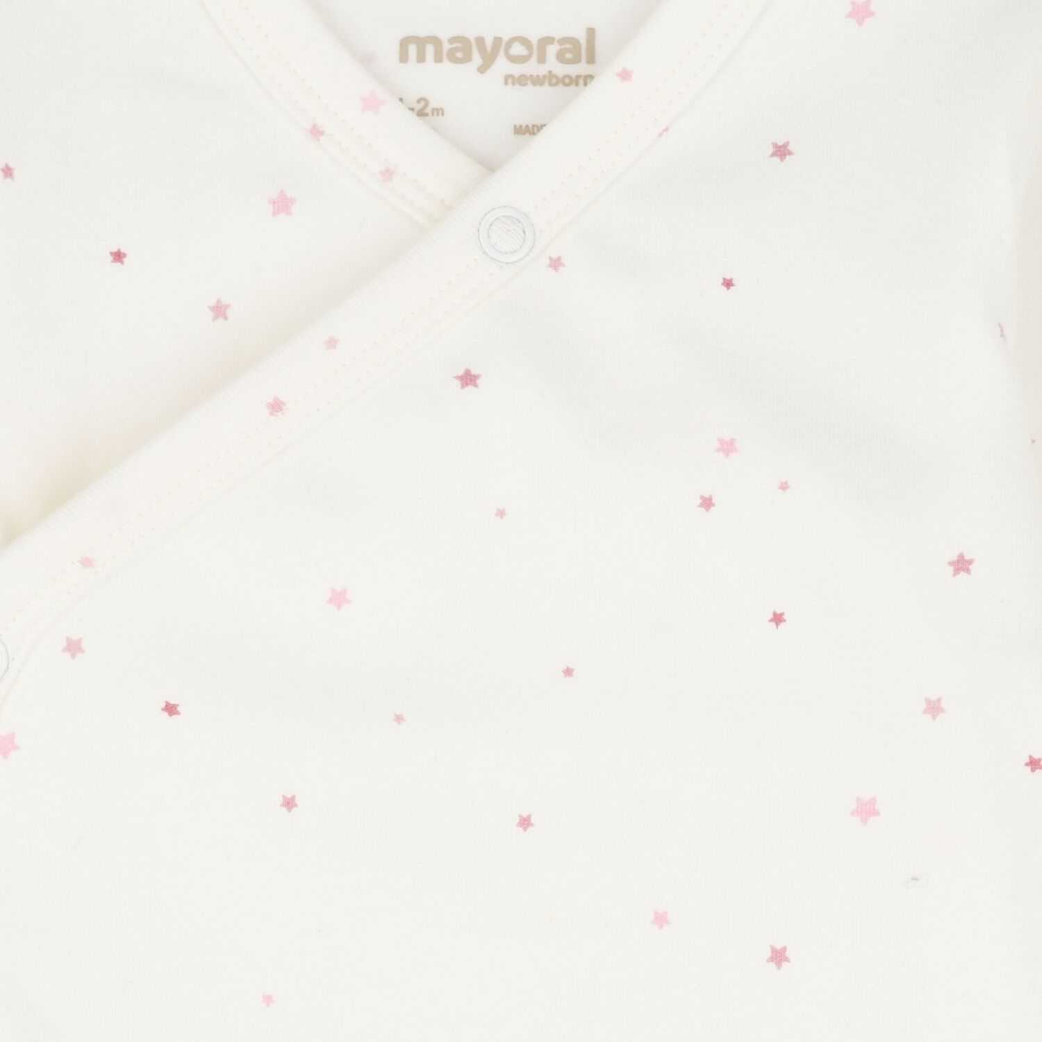 Baby Girls Ivory & Pink Balloon Bodysuits ( 2-Pack ), 2, hi-res