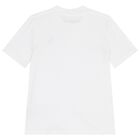 Boys White Logo T-Shirt, 2, hi-res