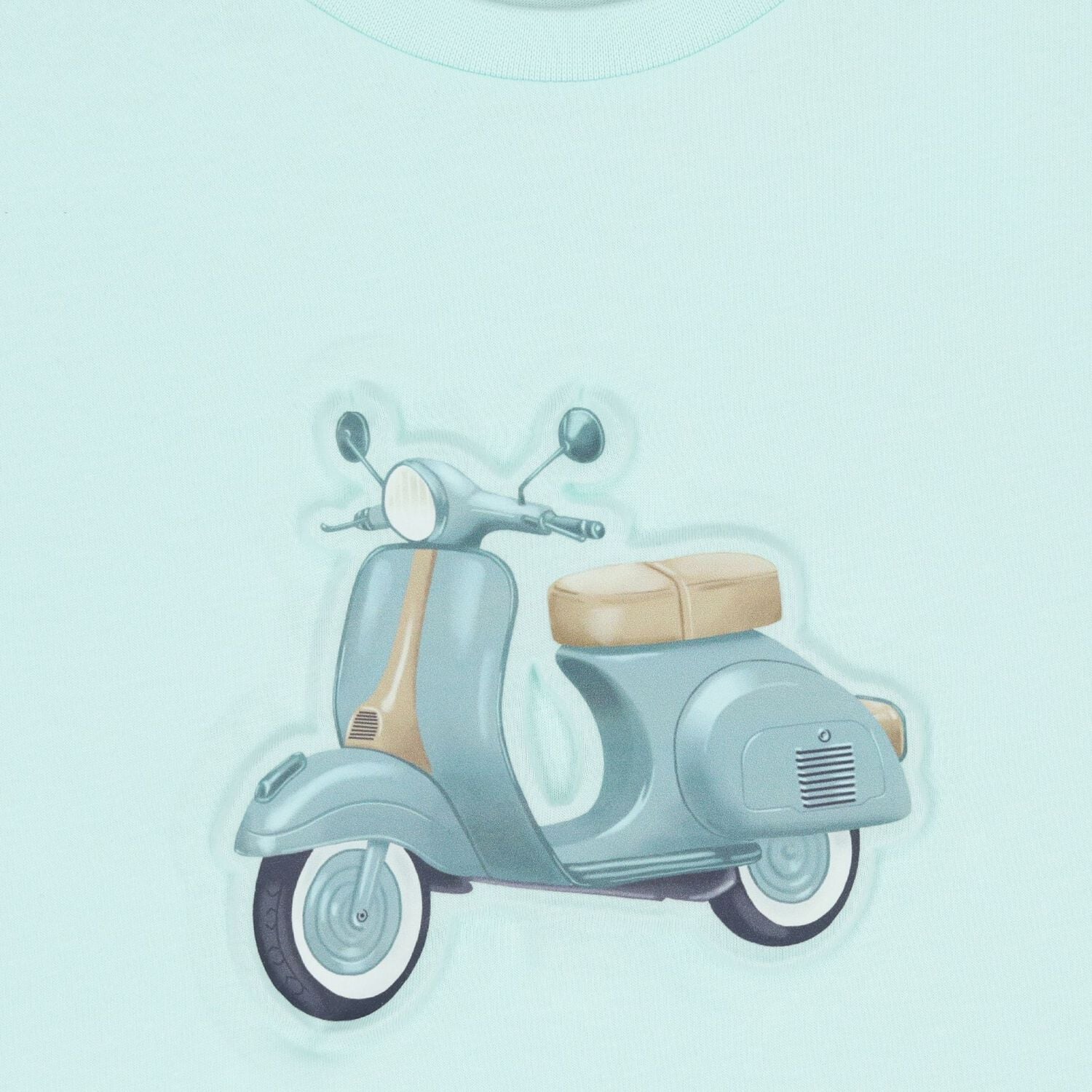 Boys Green Motorbike T-Shirt, 1, hi-res