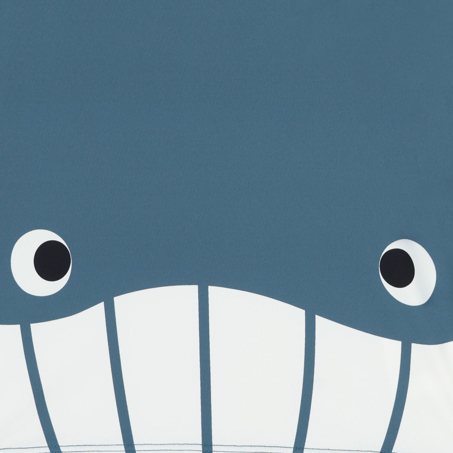 Boys Blue Whale Rash Vest, 1, hi-res