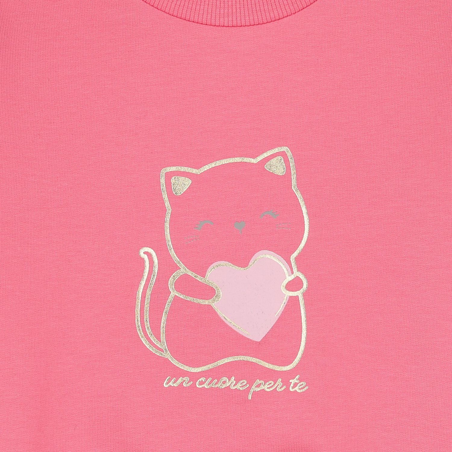 Younger Girls Pink Teddy Bear Tracksuit, 1, hi-res image number null