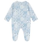 Baby Boys Blue & White Babygrow Gift Set, 1, hi-res