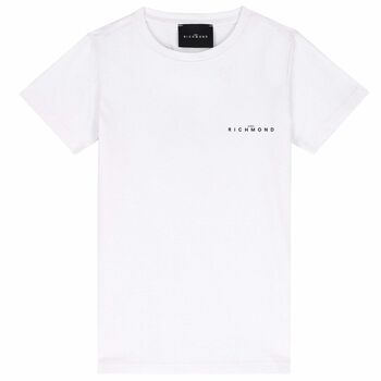 Boys White Logo T-Shirt