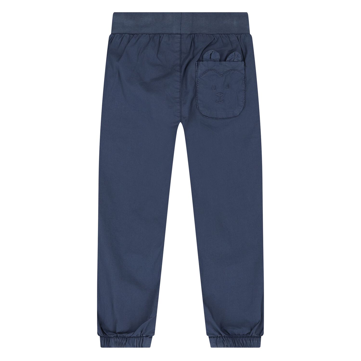 Younger Boys Blue Teddy Bear Joggers, 1, hi-res