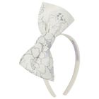 ربطة راس جاكار باللون الأزرق, 1, hi-res