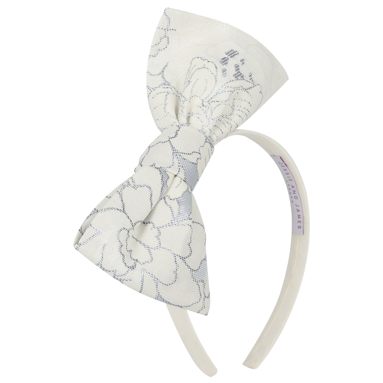 ربطة راس جاكار باللون الأزرق, 1, hi-res image number null