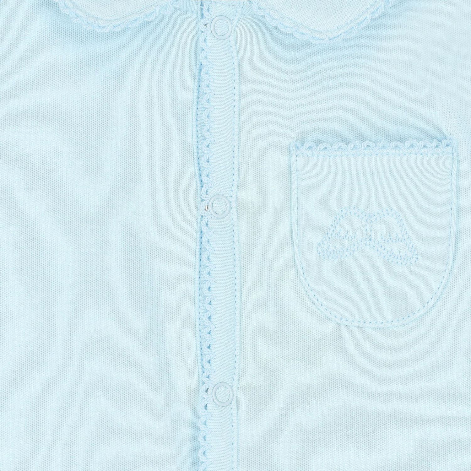 Baby Boys Blue Babygrow, 1, hi-res image number null