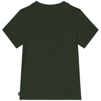 Boys Green Logo T-Shirt
