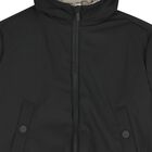 Boys Beige & Black Logo Reversible Puffer Jacket, 1, hi-res