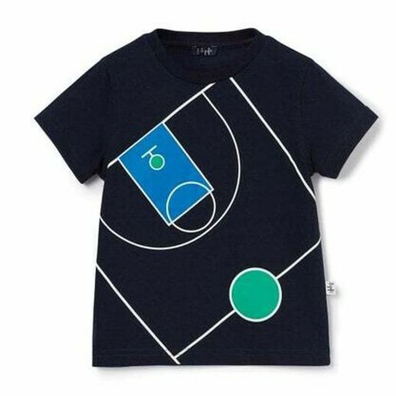 Boys Navy Blue Top, 1, hi-res