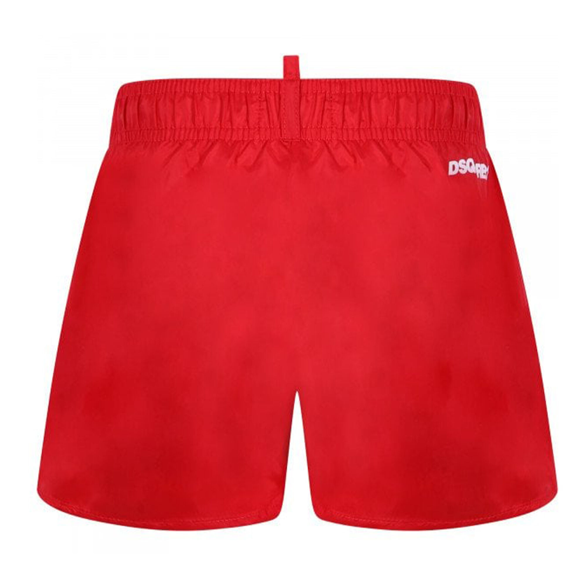 Dsquared2 Boys Red Logo Swim Shorts | Junior Couture USA