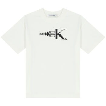 Boys Ivory Logo T-Shirt