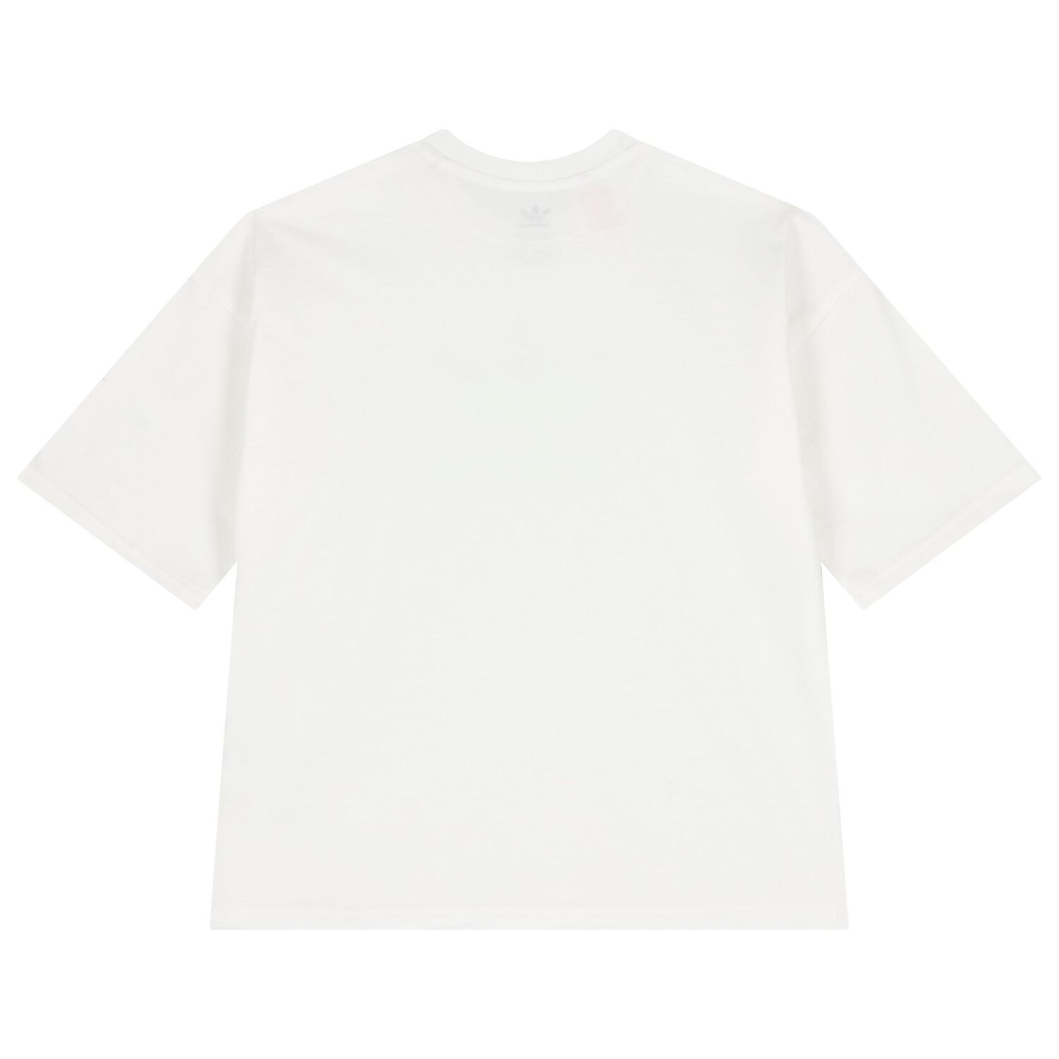 White Trefoil Logo T-Shirt, 1, hi-res