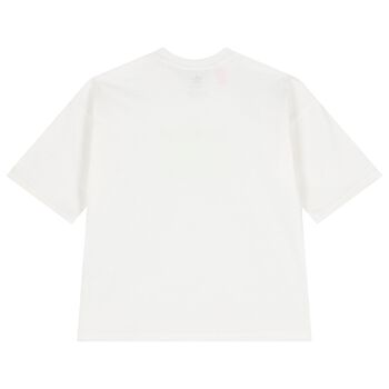 White Trefoil Logo T-Shirt