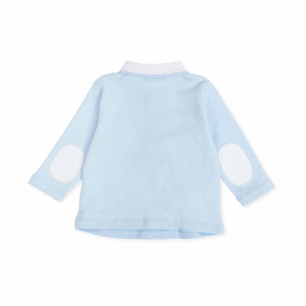 Baby Boy Polo Shirt In Blue Color  #YT87 main image 1