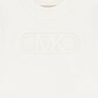 Girls Ivory Logo T-Shirt, 1, hi-res