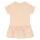 فستان بالشعار باللون الوردي, 1, hi-res