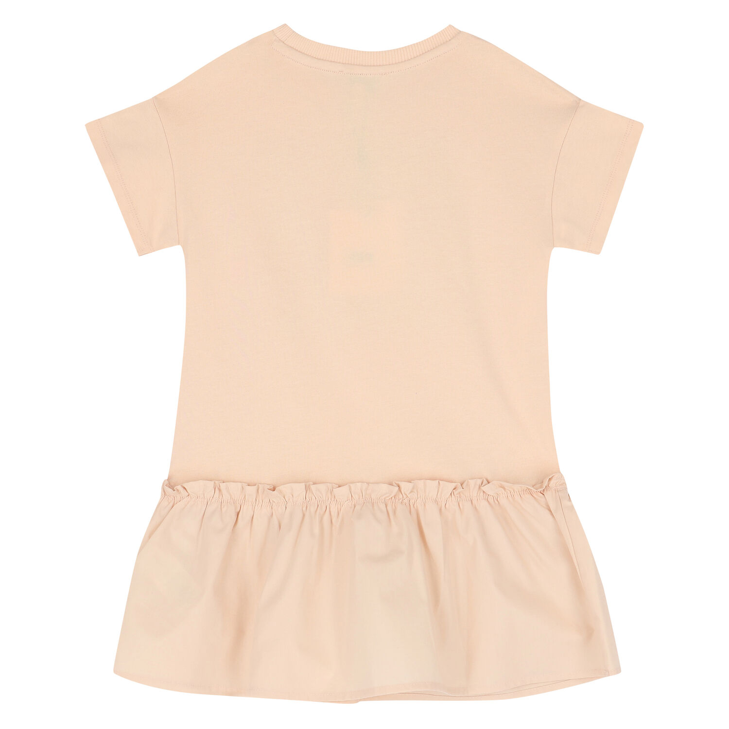 فستان بالشعار باللون الوردي, 1, hi-res