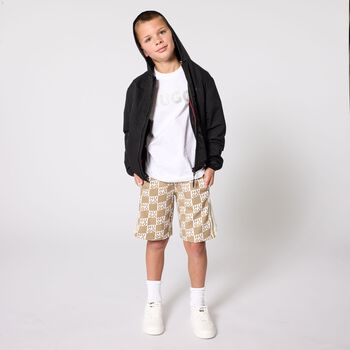 Boys White Logo T-Shirt