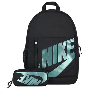Boys Black Logo Backpack ( 45cm )