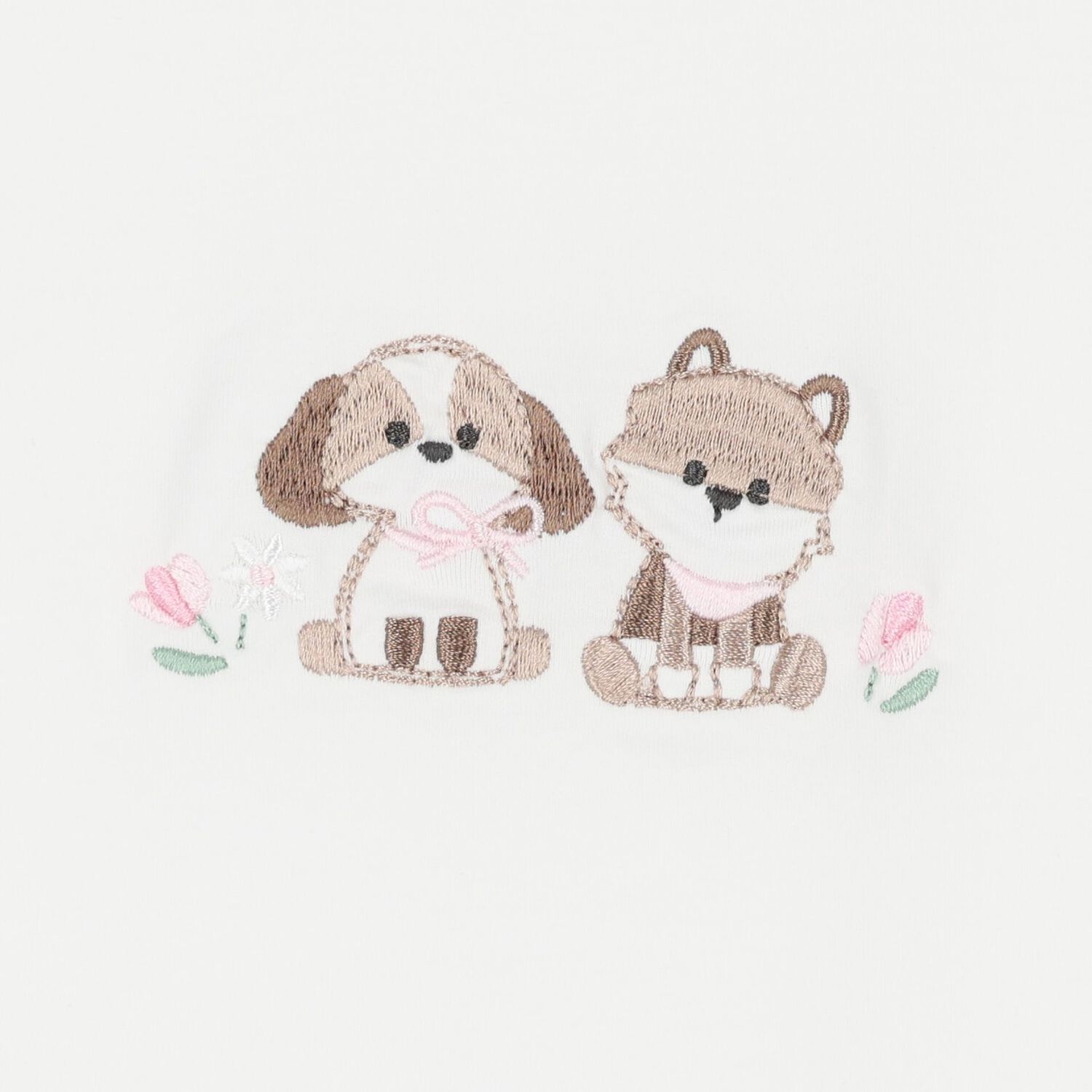 Baby Girls White & Pink Blanket, 1, hi-res